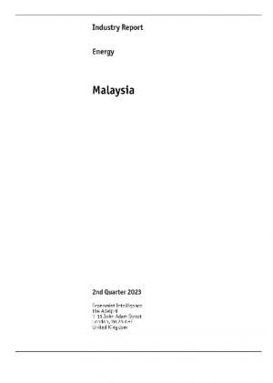 Industry Report Energy Malaysia